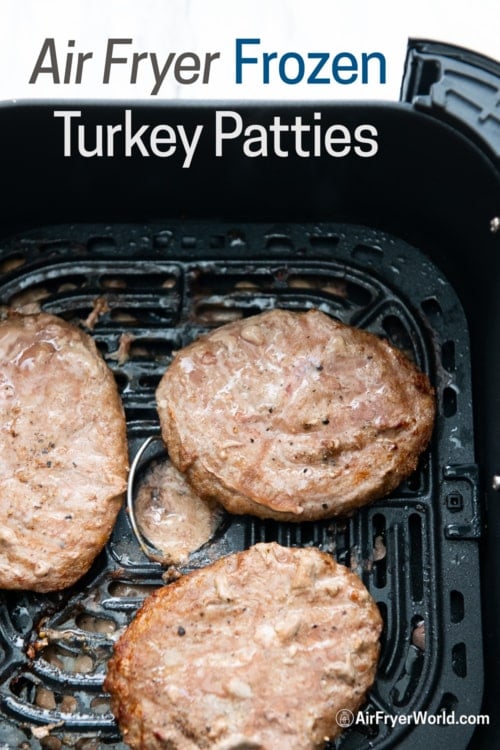 How Long To Cook Frozen Turkey Burgers In Air Fryer