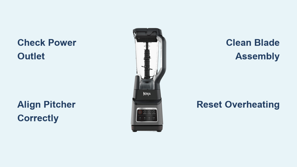 What To Do When Your Ninja Blender Stops Working