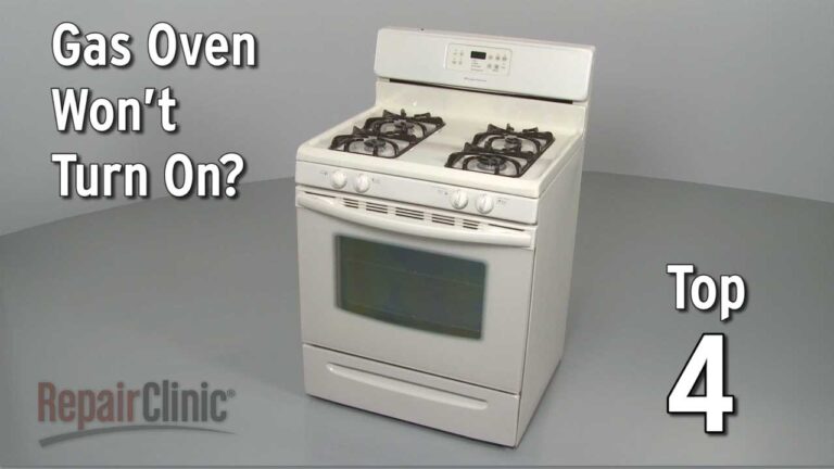Gas Oven Stopped Working