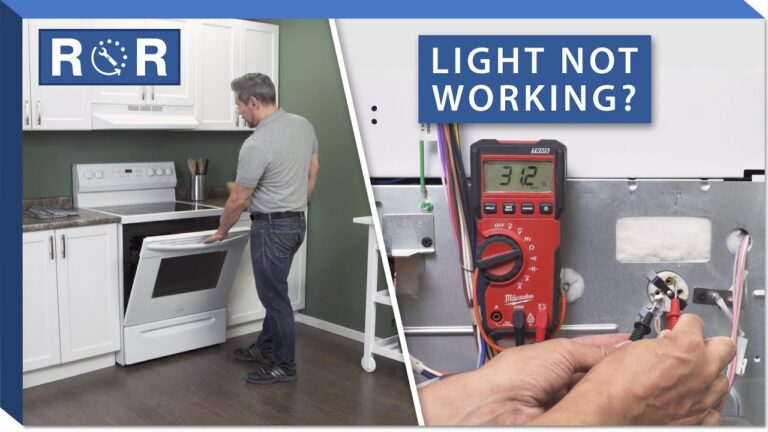 Oven Light Stopped Working