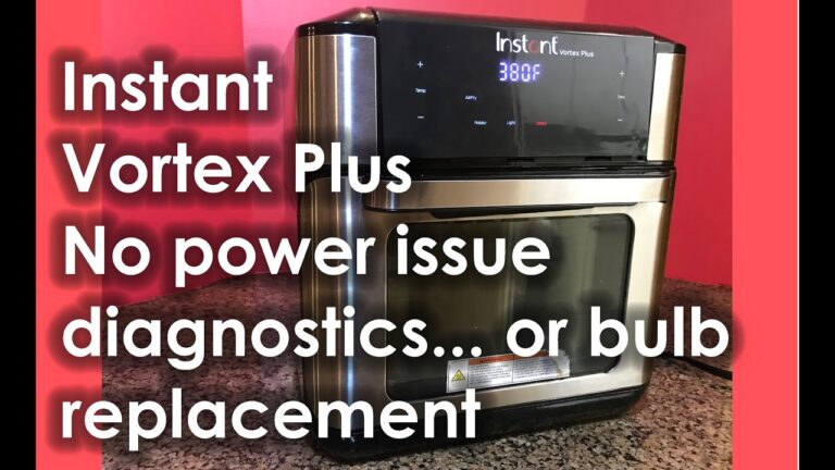 Instant Vortex Air Fryer Stopped Working