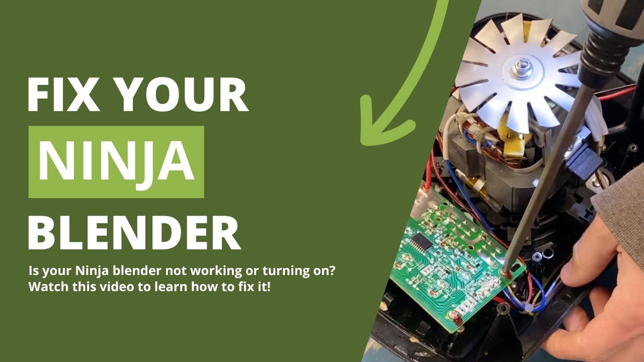 Ninja Blender Stopped Working