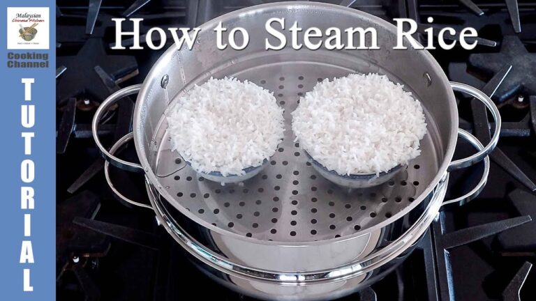 How To Steam Rice In A Rice Cooker