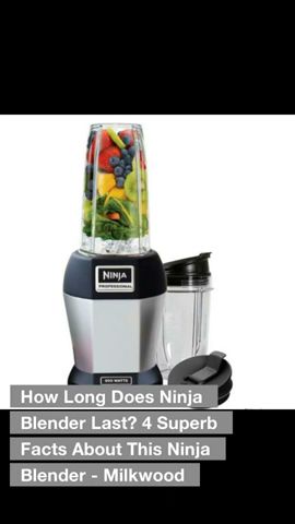 How Long Does A Blender Last