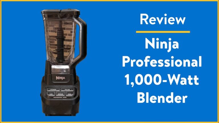 How To Use The Ninja Professional Blender