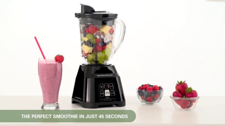 How To Use A Hamilton Beach Blender