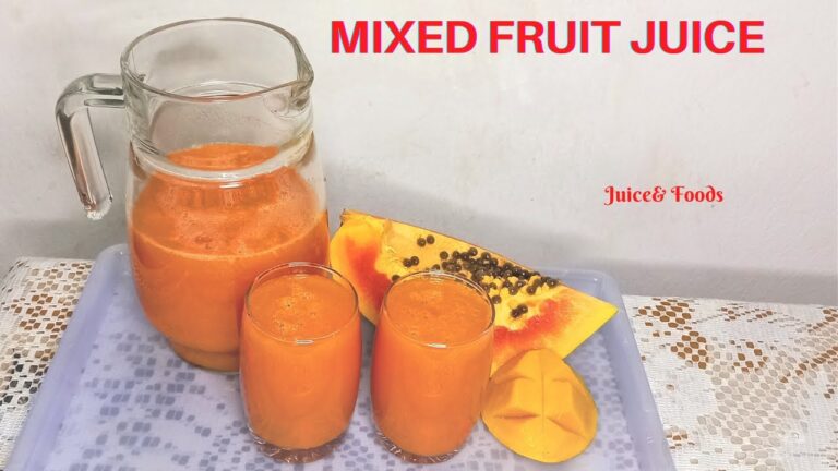 How To Make Orange Juice With Blender